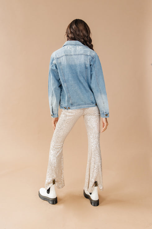 Rad Ain’t Bad Denim Trucker Jacket